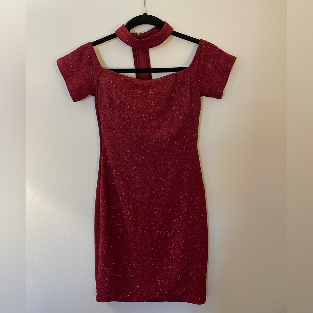 Sparkly fitted dress